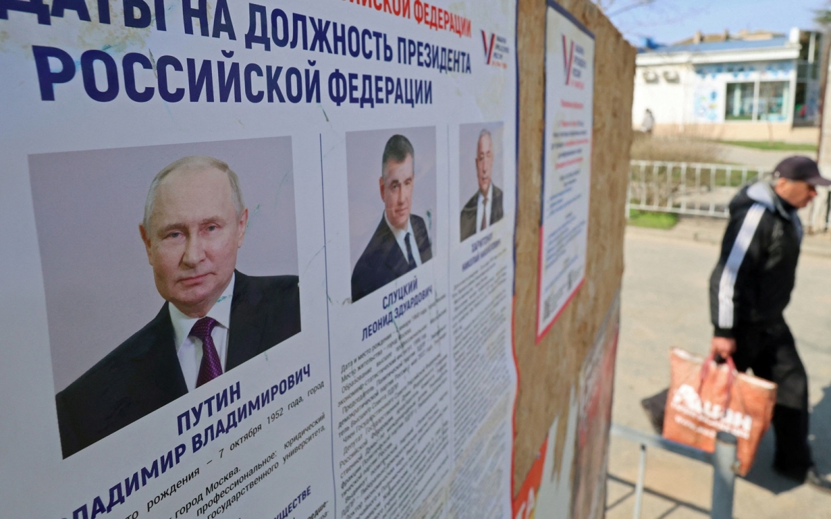 Toàn cảnh quốc tế tối 15/3: Bầu cử tổng thống Nga, 2 triệu cử tri bỏ phiếu sớm